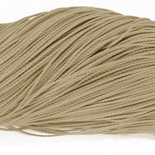 Polyester Koord Donkerzand 1mm